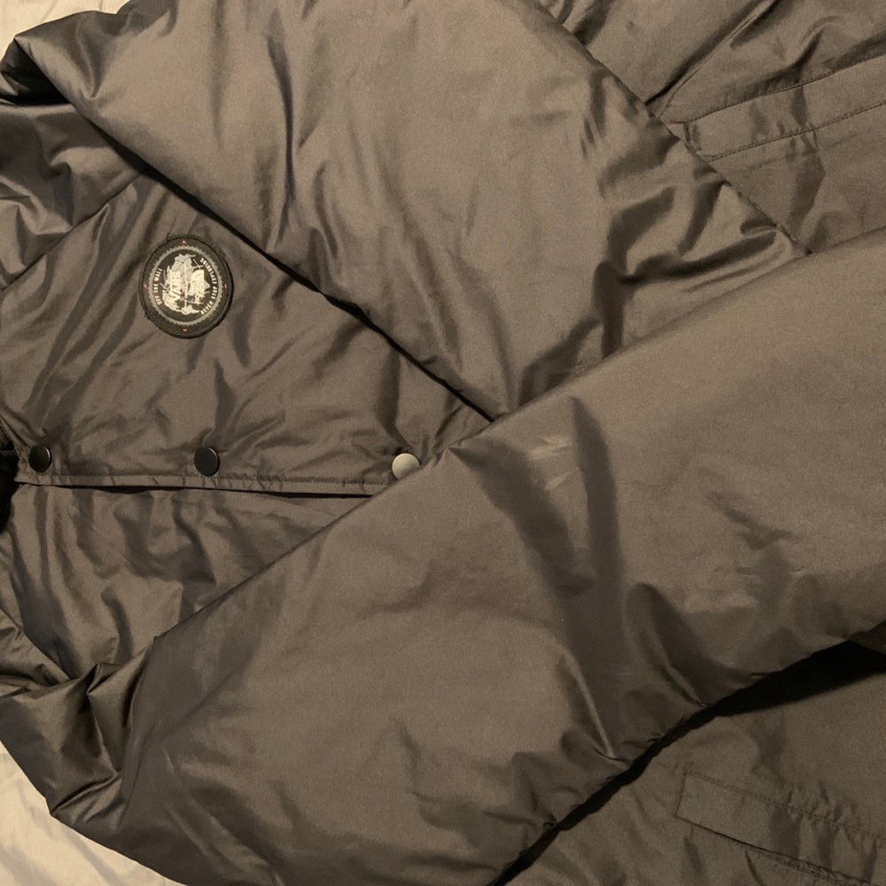Vans x Northface black button up jacket